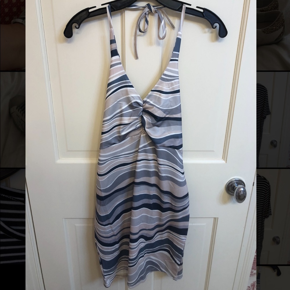 Retro halter dress